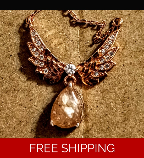 Rain Drop Cremation Necklace